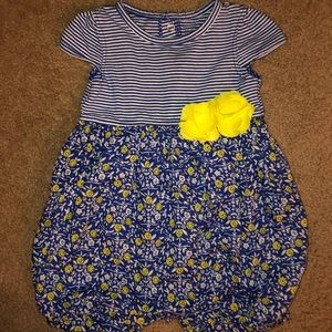 Just one You; Carter’s baby girl 3-6 months romper